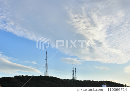 仙台的三座無線電塔 110066714