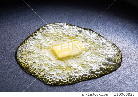 融化奶油，烹飪，特氟龍煎鍋 110066825