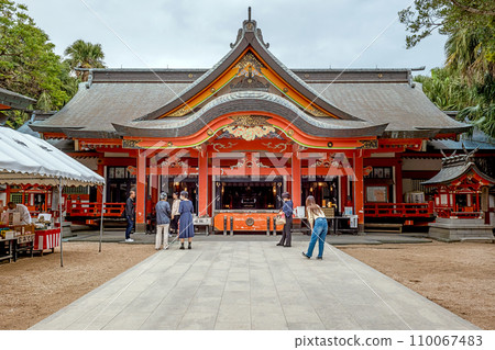 Miyazaki Aoshima Shrine Worship Hall 110067483