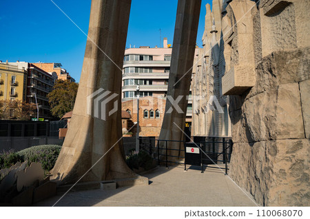 Sagrada Familia house where Gaudi lived Sagrada Familia house where Gaudi lived 110068070