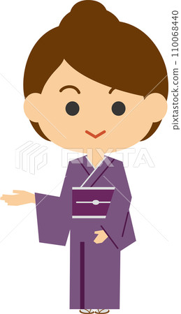 女房東提供指導的圖像插圖 女房東提供指導的圖像插圖 110068440