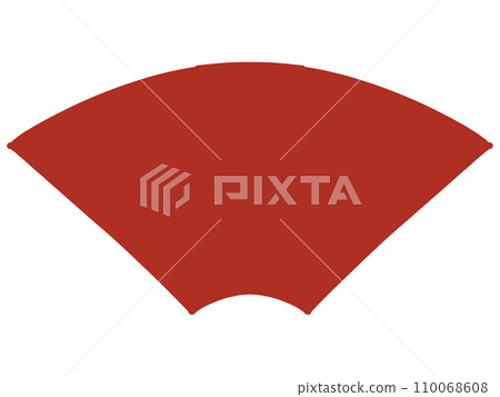 簡單的扇形插畫素材 110068608