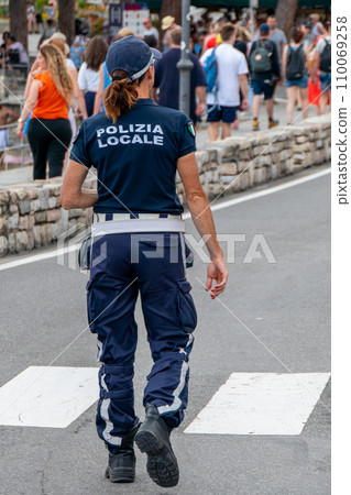 Italy, Portovenere, Portovenere local police Italy, Portovenere, Portovenere local police 110069258