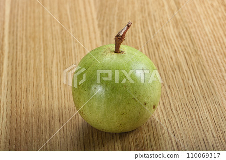 Tropical sweet fruit Sapote Star apple 110069317