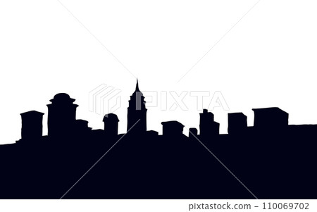 Embankment of the modern city. Vector drawing Embankment of the modern city. Vector drawing 110069702