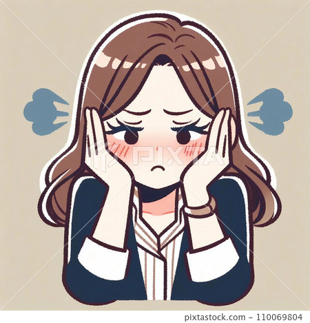 一個擔心的女人 110069804