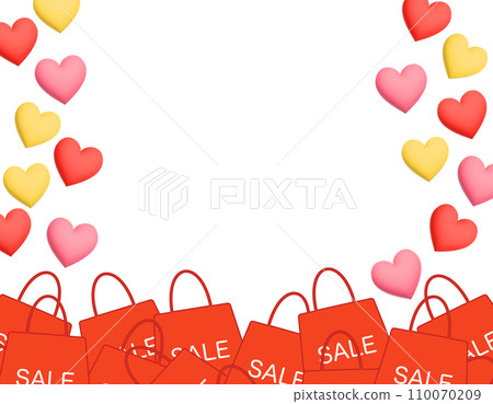 心形銷售框架背景資料紅色 心形銷售框架背景資料紅色 110070209