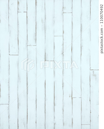 Vertical background image of a pale blue distressed vertical board wall Vertical background image of a pale blue distressed vertical board wall 110070492