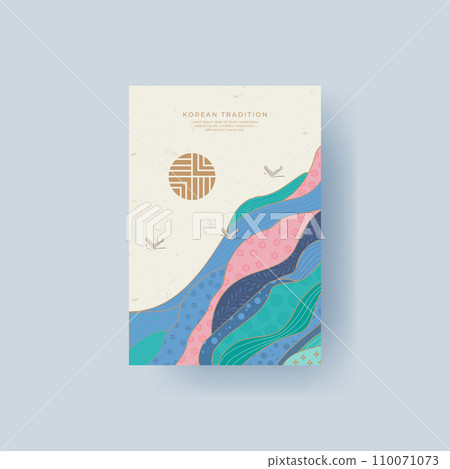 korean traditional holidays background 110071073