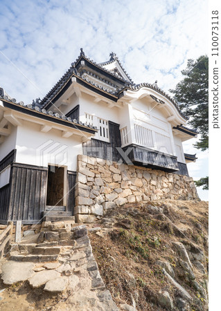 Castle tower (Bicchu Matsuyama Castle) 110073118
