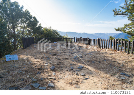 二平櫓遺跡（備中松山城） 110073121