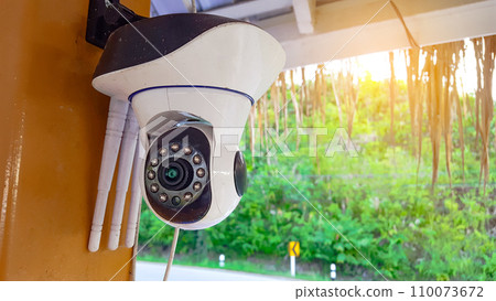 Surveillance camera installed at habitual residence Surveillance camera installed at habitual residence 110073672