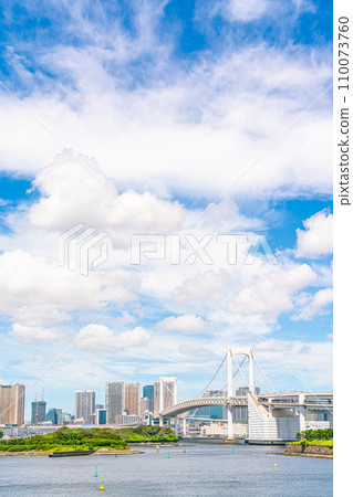 [東京]盛夏的台場街景 110073760