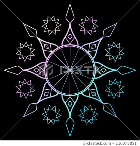 magic circle icon magic circle icon 110073851