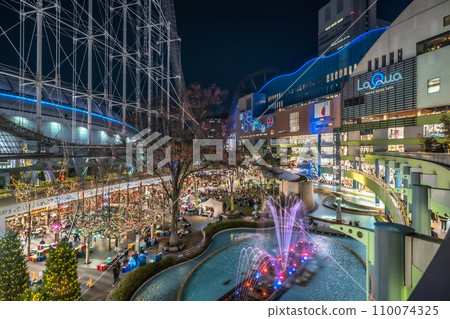 Tokyo Dome City LaQua Winter Illumination 110074325