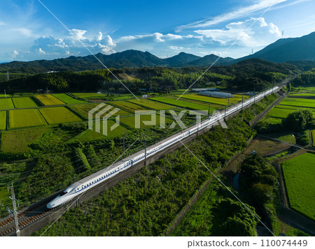 N700系列運行於東海道新幹線和山陽新幹線 N700系列運行於東海道新幹線和山陽新幹線 110074449