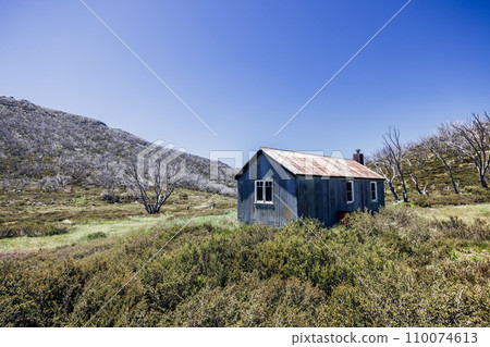 Whites River Hut in Kosciuszko National Park in Australia 110074613