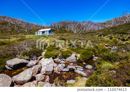 Whites River Hut in Kosciuszko National Park in Australia 110074615