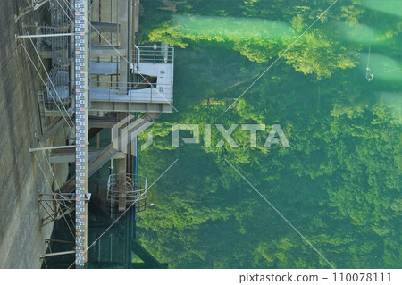 宮川大壩倒映的森林 110078111