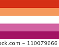 Lesbian community flag 110079666