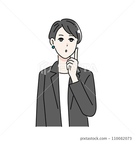 商人思考的插圖 110082073