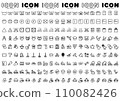 WEB icon set that can be used for business etc. 110082426