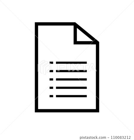 file or document icon 110083212