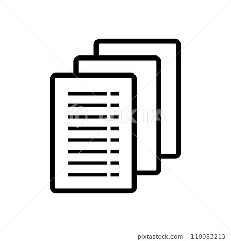 file or document icon 110083213