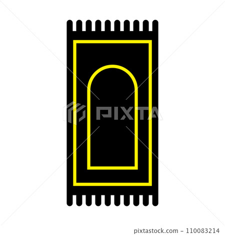 prayer mat icon 110083214