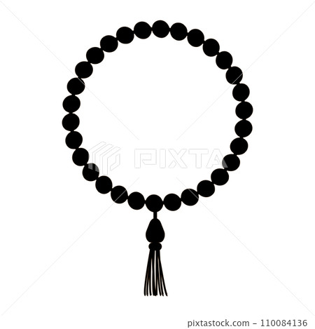 prayer beads icon 110084136