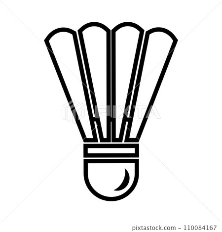 shuttlecock badminton  icon 110084167