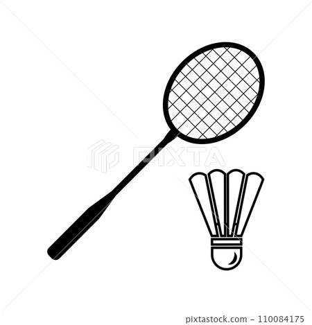 badminton racket icon badminton racket icon 110084175