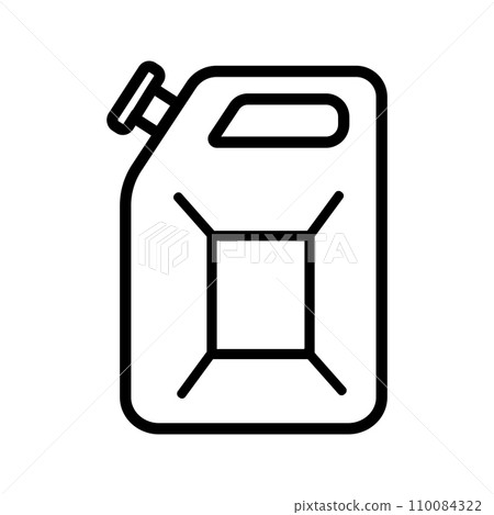 oil and gasoline cylinder icon 110084322