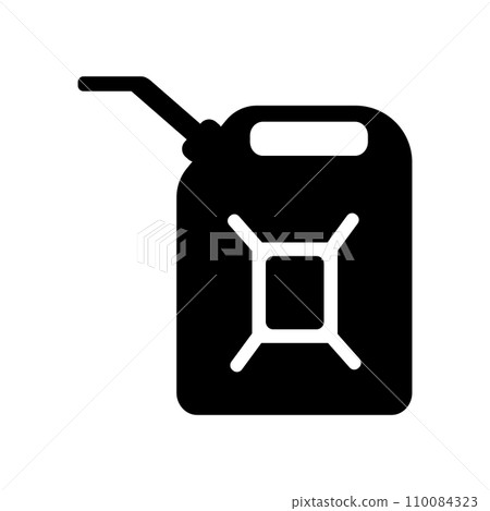 oil and gasoline cylinder icon 110084323