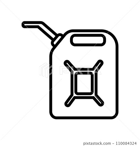 oil and gasoline cylinder icon 110084324