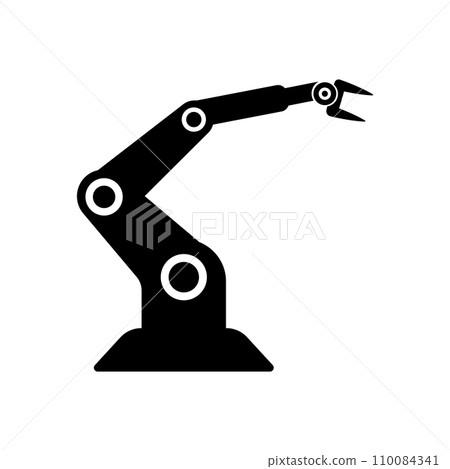 industrial robot icon 110084341