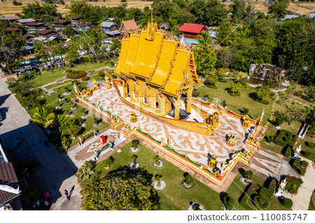 Wat Nong Hu Ling in Maha Sarakham, Isaan, Thailand Wat Nong Hu Ling in Maha Sarakham, Isaan, Thailand 110085747