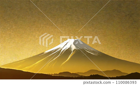 gold mount fuji 110086393