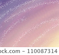 Background illustration Sunset sky with shining stars 110087314