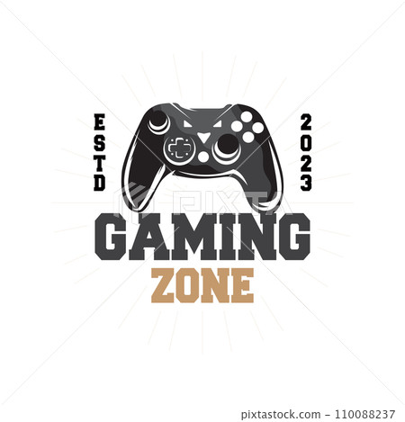 Game Console Logo, Gamer Design Gamepad Illustration Symbol Template Game Console Logo, Gamer Design Gamepad Illustration Symbol Template 110088237
