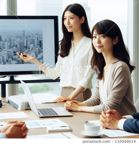 展望未來的年輕女性領袖的才華 110088619