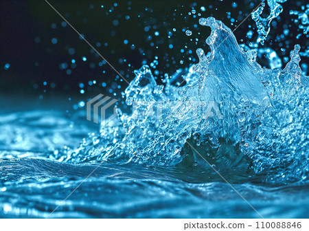 silent movement of water 110088846