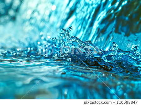 silent movement of water 110088847