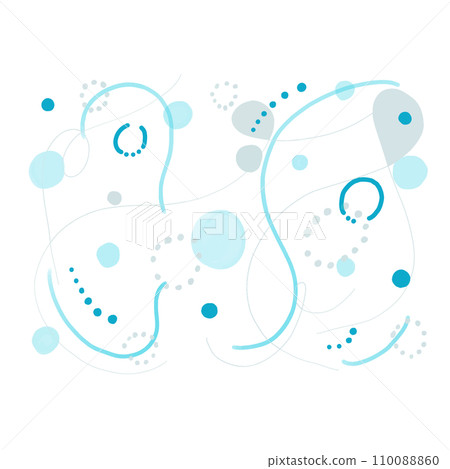 手繪幾何背景圖案向量圖 110088860