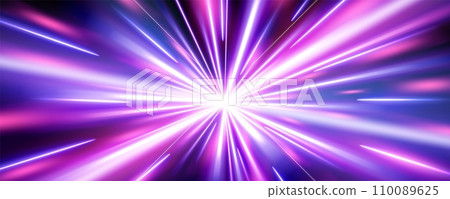 Colorful fast speed light effect 110089625