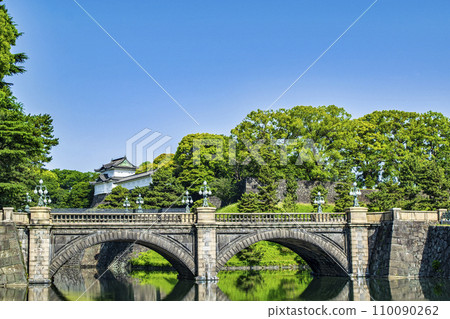 皇居二重橋(石橋正門) 皇居二重橋(石橋正門) 110090262