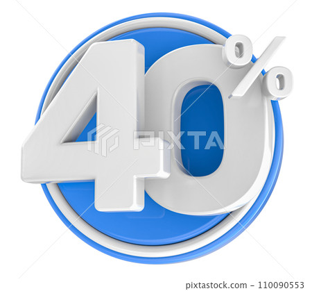 sale in the form of percent label 3d sale in the form of percent label 3d 110090553