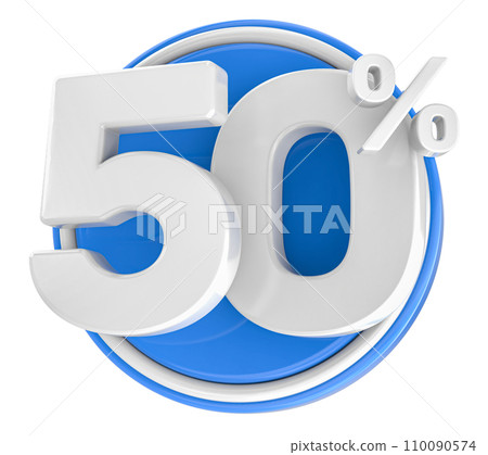 sale in the form of percent label 3d sale in the form of percent label 3d 110090574