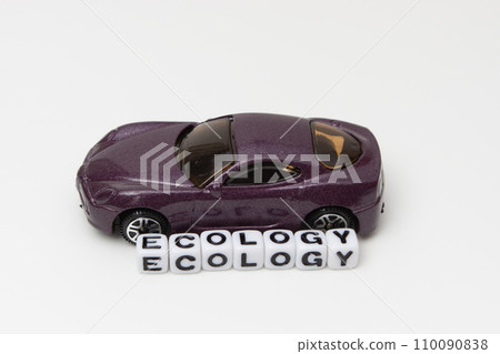 Images of cars and environmental issues 110090838