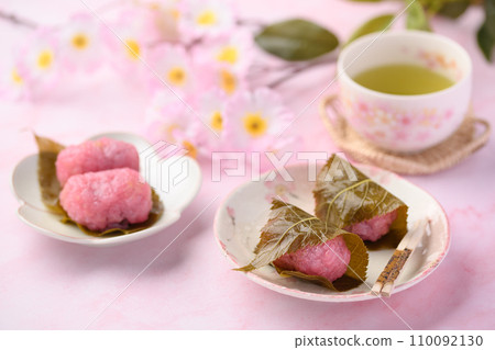 櫻花餅，散發著優雅香氣的日本傳統甜點 110092130
